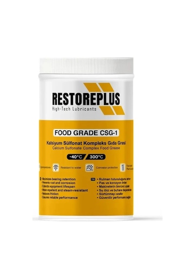 Restoreplus Food Gade Csg 1 Kalsiyum Sülfonat Kompleks Gıda Gesi 1 KG