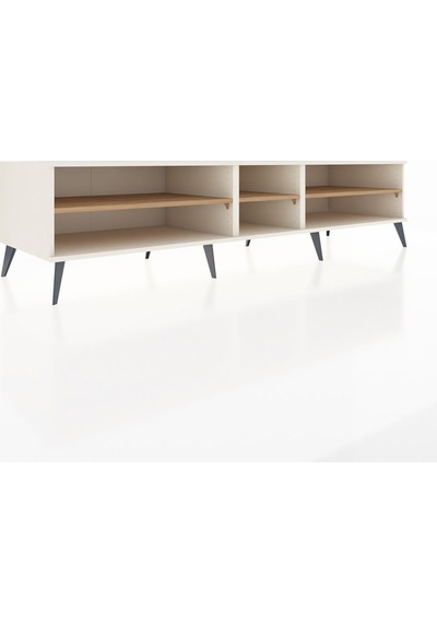 Kronos Tv Ünitesi 3 Raflı 220x59x51 Aytaşı-aytaşı/çam Aytası/atlas Çam - Aytası