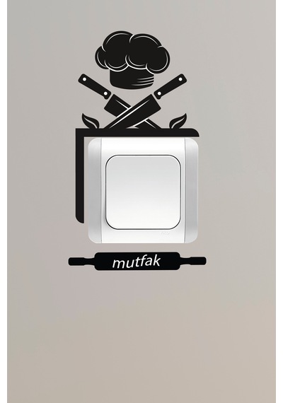 Mutfak Priz Sticker