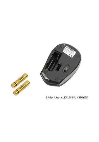 Everest Sm-340 Usb Kırmızı 3d Optik Kablosuz Mouse Diğer