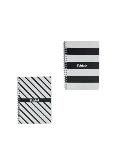 A5 Spiralli Zebra Defter 40 Yaprak 4'lü Tamamı Çizgisiz
