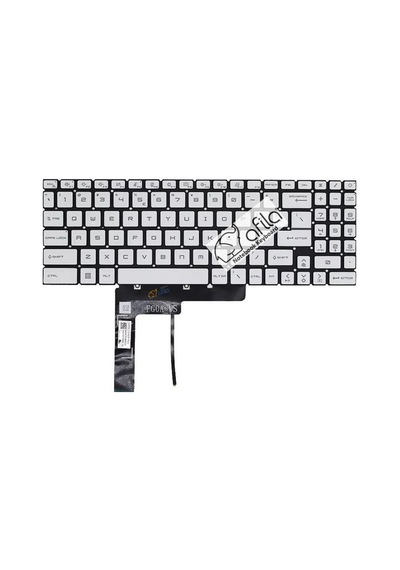 Msı Katana Gf76 11uc-071tr Msi Notebook Klavyesi Beyaz Tr, Ver.1 Beyaz Işık