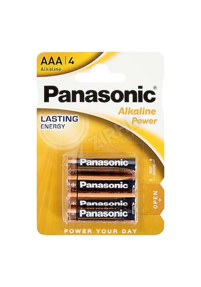 4 Adet Panasonic Alkaline Power 4'lü İnce Pil