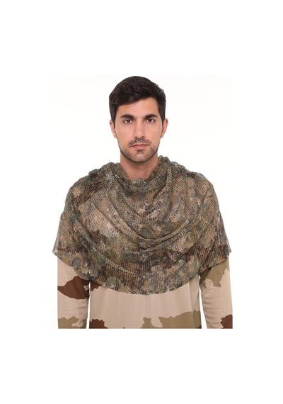Halbart Single Sword Puşi Unisex Fular,askeri Şal,gizlenme Ağı 90x180 Cm Renk1 Kamuflaj