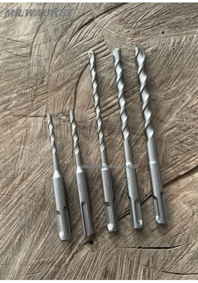 Milwaukee Sds Plus Beton Delme Ucu Duvar Mermer Delme Uç Seti 5-6-8-10mm