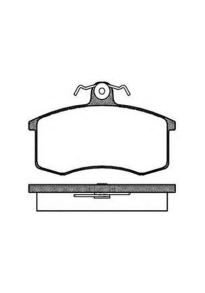 Mga 55343 Balata Fren Ön-lada Samara Wva 21169 Oem : 21083501089