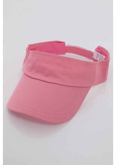 Uv Koruyuculu Unisex Siperlikli Pembe Şapka Pembe