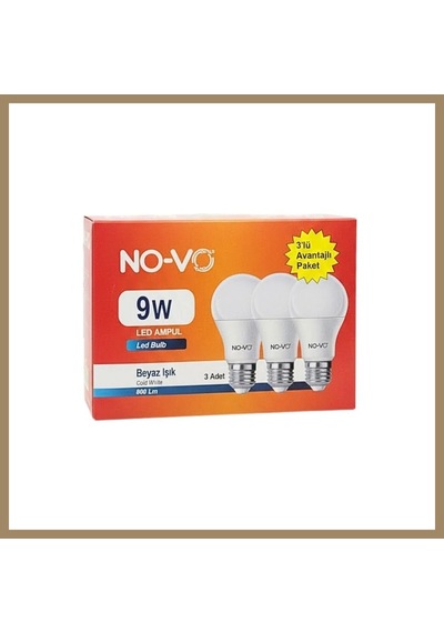 Bezos Led Ampul 9w Beyaz 22