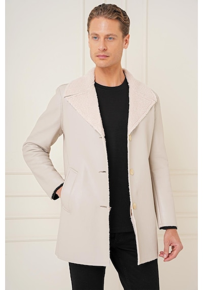 Efor Ka 090 Slim Fit Taş Spor Kaban Taş