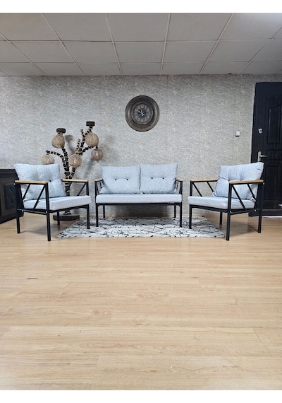 Siyah Boyalı Bahçe - Balkon - Mutfak Çay Seti Takımı Bahçe Koltuk 001 Siyah Boyalı Bahçe - Balkon - Mutfak Çay Seti Takımı Bahçe Koltuk 001