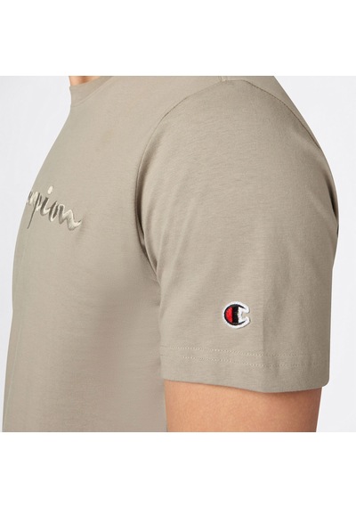 Champion Ss Regular Fit Erkek Gri T-shirt 220273 2800153