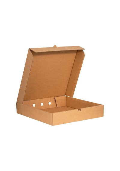 Kraft Lahmacun - Pizza Kutusu 33x33x6 Cm - 50 Adet