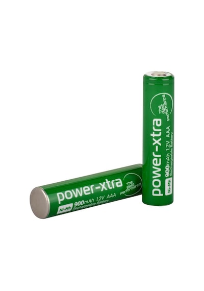 Power-xtra 1.2v 900 Mah- Aaa -ni-mh Şarjlı Pil -flat-başsız