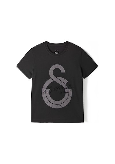 Gsstore Galatasaray Çocuk Ata İmza T-shirt C251279 Siyah