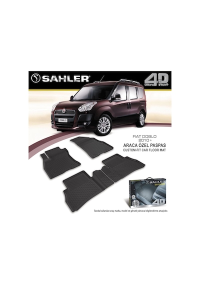 Fiat Doblo Paspas Sahler 4.5D Havuzlu 2010- Sonrası