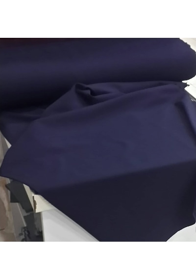 Can Tekstil Etek Pantolon Ceket Kumaşı Likralı Lacivert Eni 140Cm