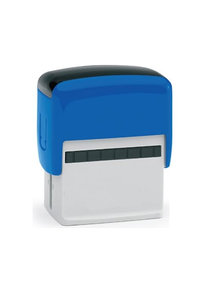 Bigpoint Otomatik Kaşe 69x30mm Mavi
