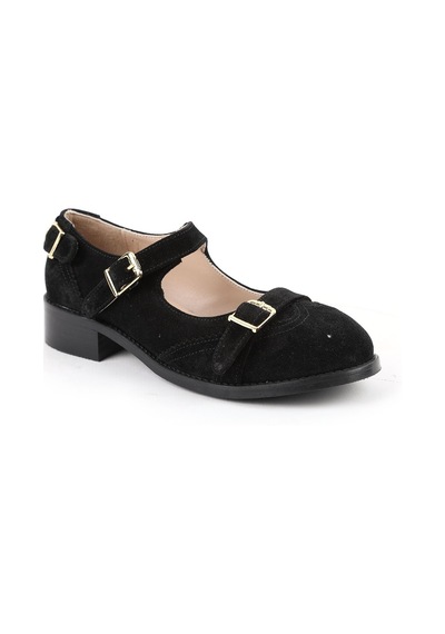 Libero Kadın Babet Günlük Hakiki Süet Deri Mary Jane Brogue Delik İşlemeli Çoklu Tokalı Jurdan Taban L064.501 Siyah Libero Kadın Babet Günlük Hakiki Süet Deri Mary Jane Brogue Delik İşlemeli Çoklu Tokalı Jurdan Taban L064.501 Siyah