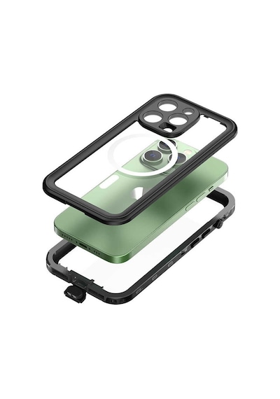 Apple Uyumlu iPhone14 Pro Max Su Geçirmez 360 Derece Koruma Waterproof Telefon Kılıfı