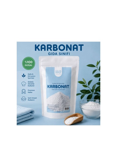 Saf Karbonat 1000 Gr - Çok Amaçlı, Gıda Kullanımına Uygun Sodyum Bikarbonat - 911542903