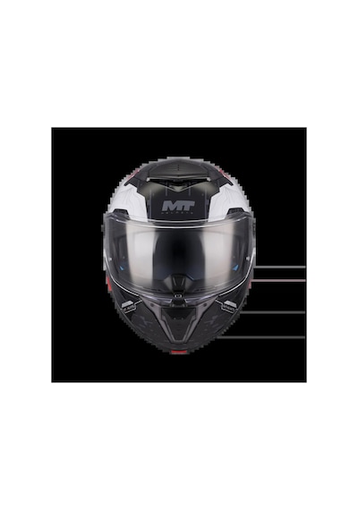 Mt Atom 2 Sv Highlands A7 Çene Açılır Kask Beyaz