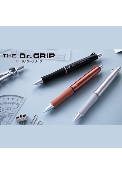 Dr. Grip Mekanik Kalem 0.5mm Dark Gray Gri