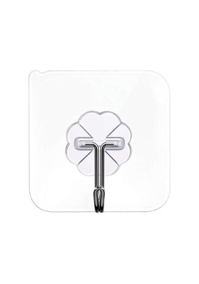 6 Adet Lionzio Şeffaf Yapışkanlı Askı 6 Cmx6 Cm 715702 - 239196037 Diğer