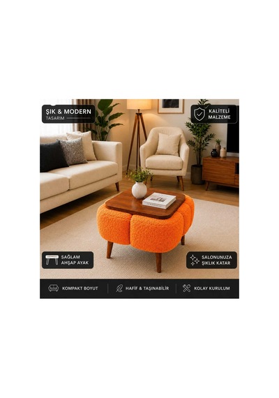 Aura Wellsoft Kumaş Kaplamalı Sehpa Salon Orta Sehpa Berjer Sehpa 42x52 Cm Turuncu Turuncu Aura Wellsoft Kumaş Kaplamalı Sehpa Salon Orta Sehpa Berjer Sehpa 42x52 Cm Turuncu Turuncu