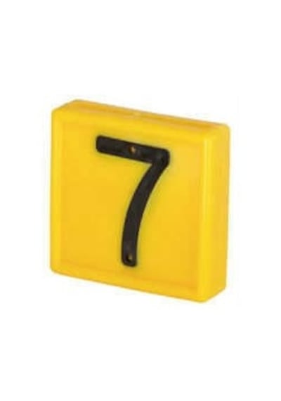 Sarı Numara "7"