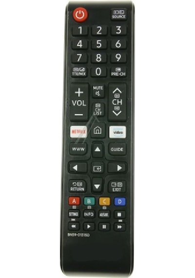 Ue75tu7100uxtk Televizyon İçin Uyumlu Netflix Tuşlu Tv Led Lcd Uzaktan Kumanda Tak Çalıştır Pilli