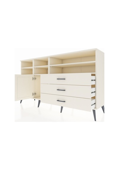 Hyperion Konsol 8 Raflı 3 Çekmeceli Tek Kapaklı 176x44x99 Aytaşı Aytaşı-aytaşı Hyperion Konsol 8 Raflı 3 Çekmeceli Tek Kapaklı 176x44x99 Aytaşı Aytaşı-aytaşı