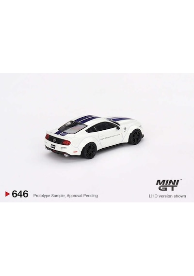 Mini Gt Ford Mustang Gt Lb-works White - 646