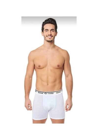 Seher Yıldızı Erkek Likralı Boxer 060 - 3 Adet 001