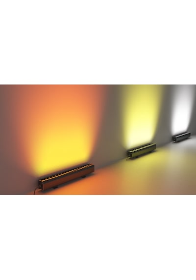 10 Cm Wallwasher Led Bina Dış Duvar Aydınlatma Boyama Beyaz Işık Gri