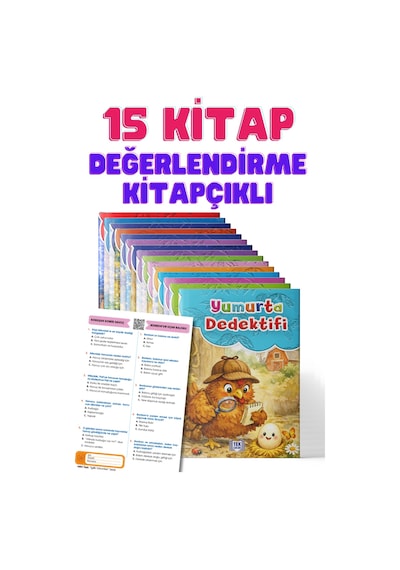 1. Sınıflar İçin Meb Uyumlu Tavsiyeli 15 Adet Hikaye Öykü Kitapları - Anetil + Değerlendirme