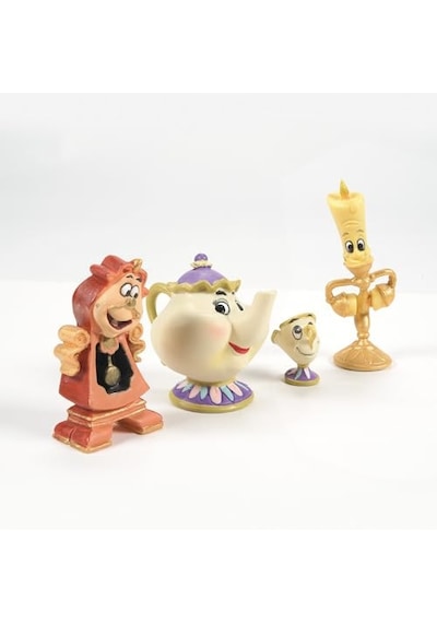 Disney Figür Seti, Güzel Ve Çirkin, Çok Renkli Genel