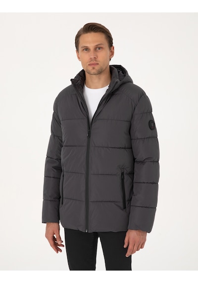 Pierre Cardin Erkek Mont 50313923-vr024 Gri