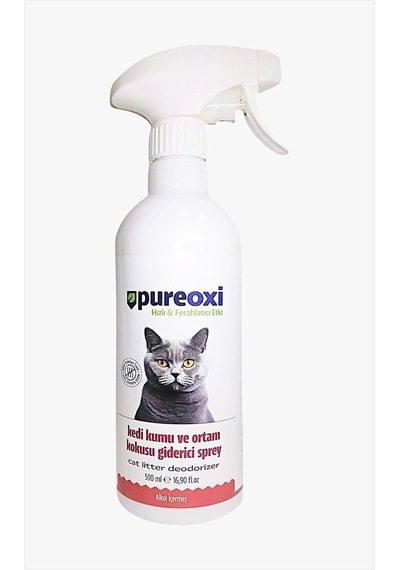 Tr Kedi Kumu Ve Ortam Kokusu Giderici Sprey - 500ml