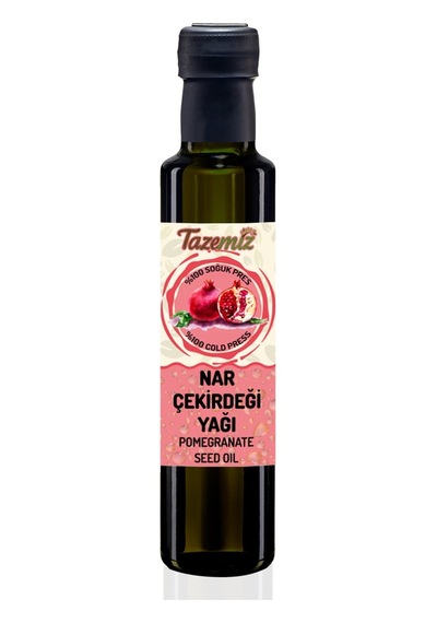 Tazemiz Soğuk Sıkım Nar Çekirdeği Yağı 250 ML
