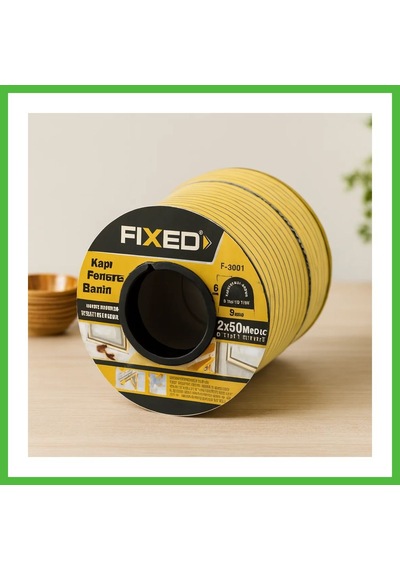 Vaveni Kapı Pencere D-profil Fitil 9x6 Mm Kahverengi 100 M Arz