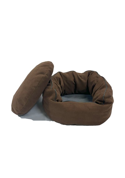Zishtekstil Potato Pet Kedi & Köpek Yatağı Ayrı Kullanılabilir Minderli 45x45 CM
