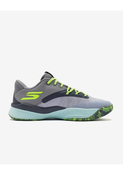 Skechers Skx Nexus Erkek Gri Basketbol Ayakkabısı 253015 Ccgr Gri