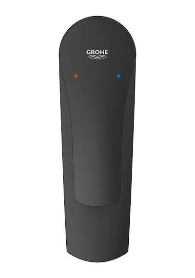 Grohe 324672433 Eurosmart Tek Kumandalı Lavabo Bataryası S Boyut Siyah