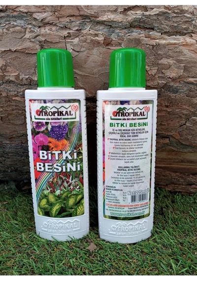 Tr Bitki Besini Tüm Bitkiler Için Sıvı Gübre Genel Amaçlı 1 Adet 225 Ml 0,250