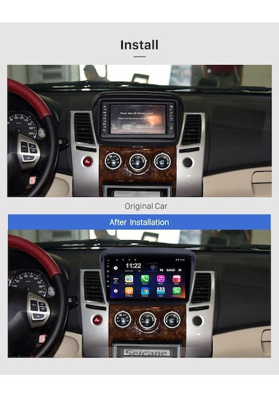 Mıtsubıshı L200 2006-2014 Multimedya Navigasyon Usb Kamera Carplayer 4 Ram