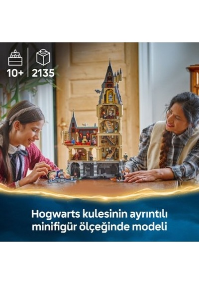 Lego Hogwarts Şatosu Ana Kule Seti İle Yaratıcı Oyun