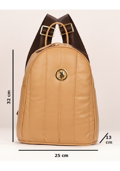 U.S. Polo Assn. U.S.Polo Assn  Sütlü Kahve Kadın Sırt Çanta US22672