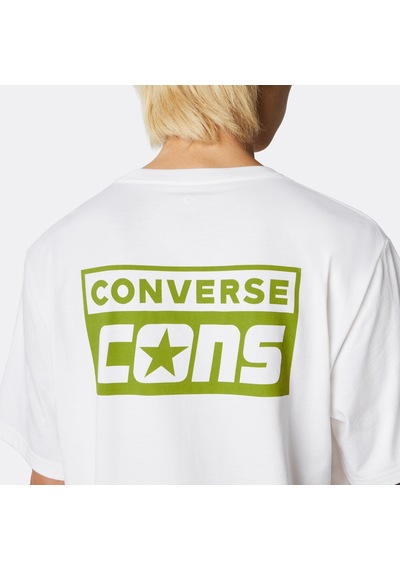 Converse Cons Graphic Erkek Beyaz T-shirt