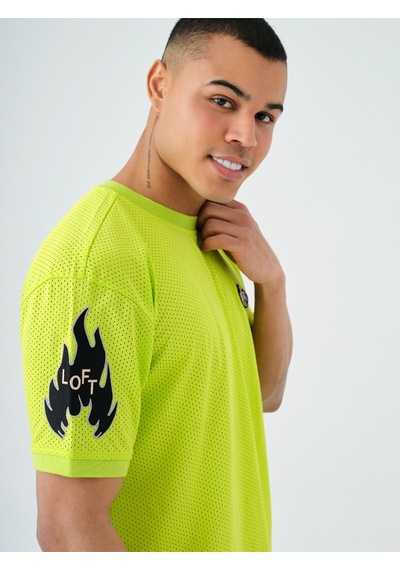 Loose Fit Erkek Tshirt K.kol Cıtron