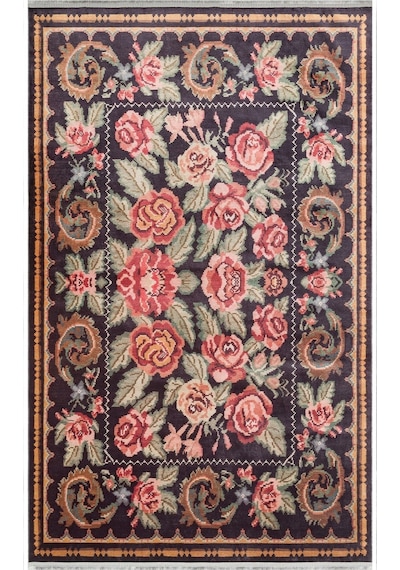 Eko Halı Antıque Atk 02 Black Kolay Kullanımlı Kaymaz Tabanlı Karabağ Ve Antik Desenlere Sahip Yıkanabilir Makine Halısı Eko Halı Antıque Atk 02 Black Kolay Kullanımlı Kaymaz Tabanlı Karabağ Ve Antik Desenlere Sahip Yıkanabilir Makine Halısı